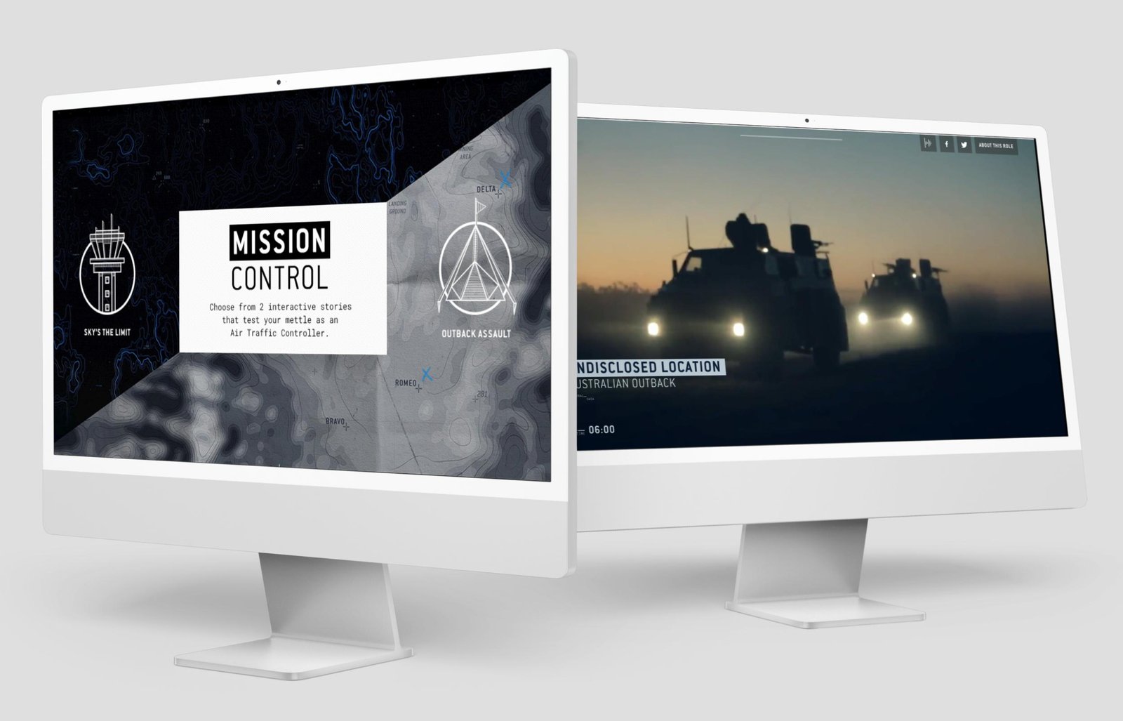 Australian Defence Force, Mission Control interactive site